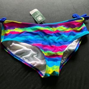 L.L. Bean SPF colorful swim bottoms